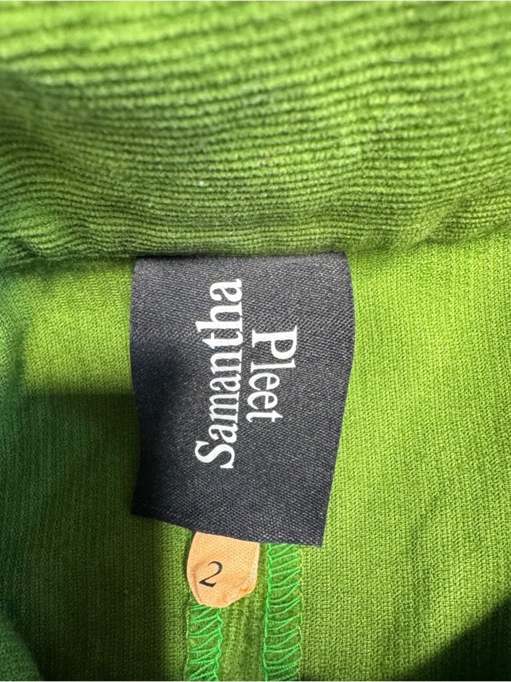 Samantha Pleet Leap Dress in Kelly Green Size 2 - Picture 5 of 9